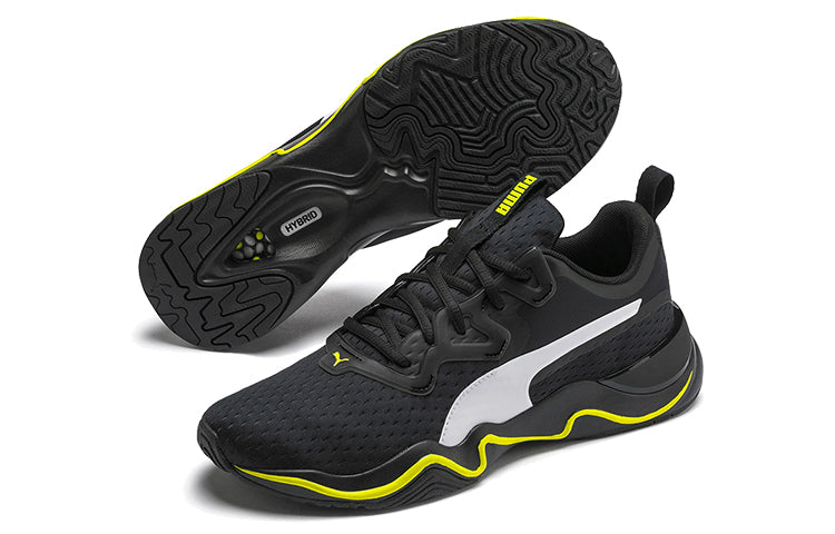 PUMA Zone Xt Low Top Running Shoes Black/Yellow/White 193080-01