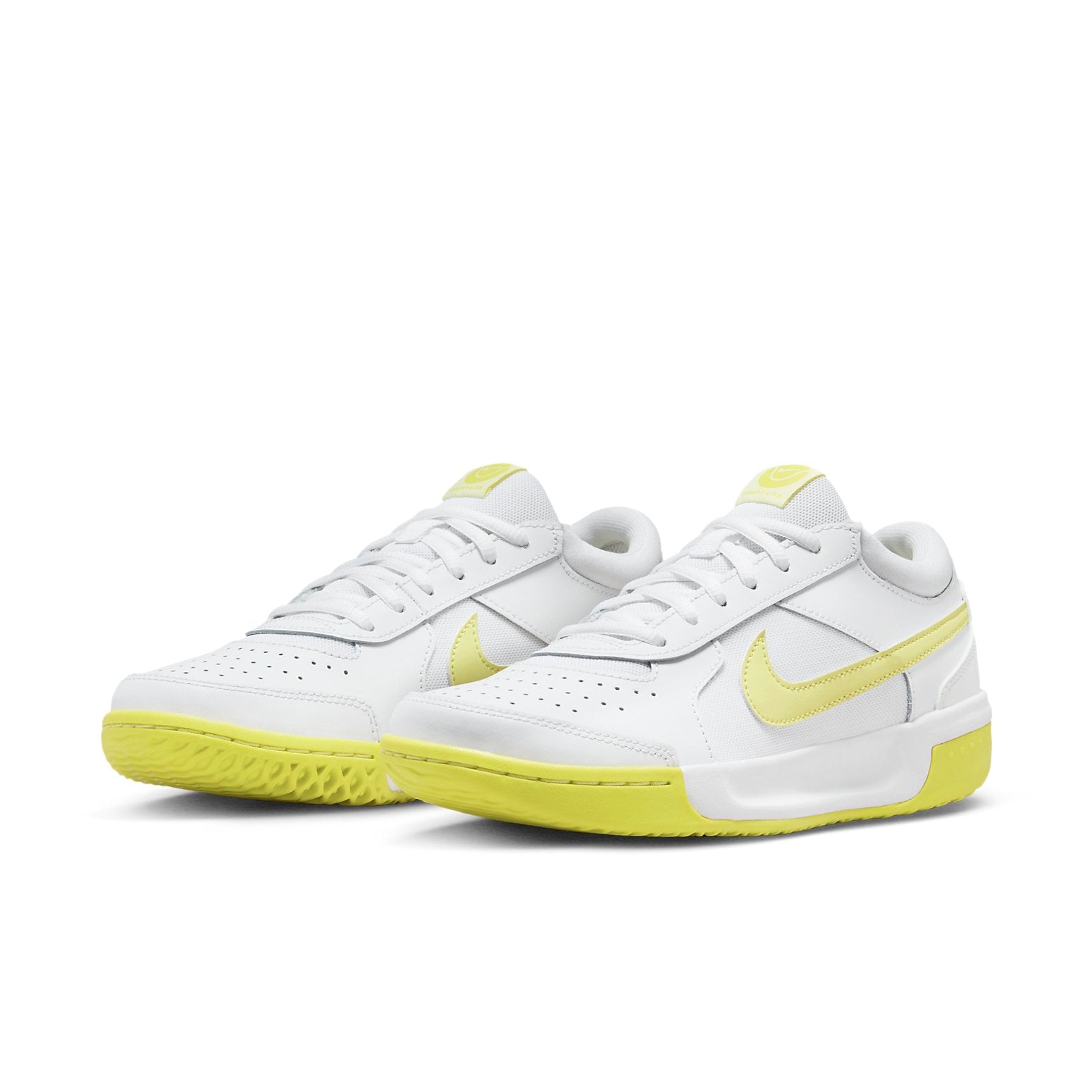 (WMNS) Nike Court Zoom Lite 3 'White High Voltage' DV3279-104