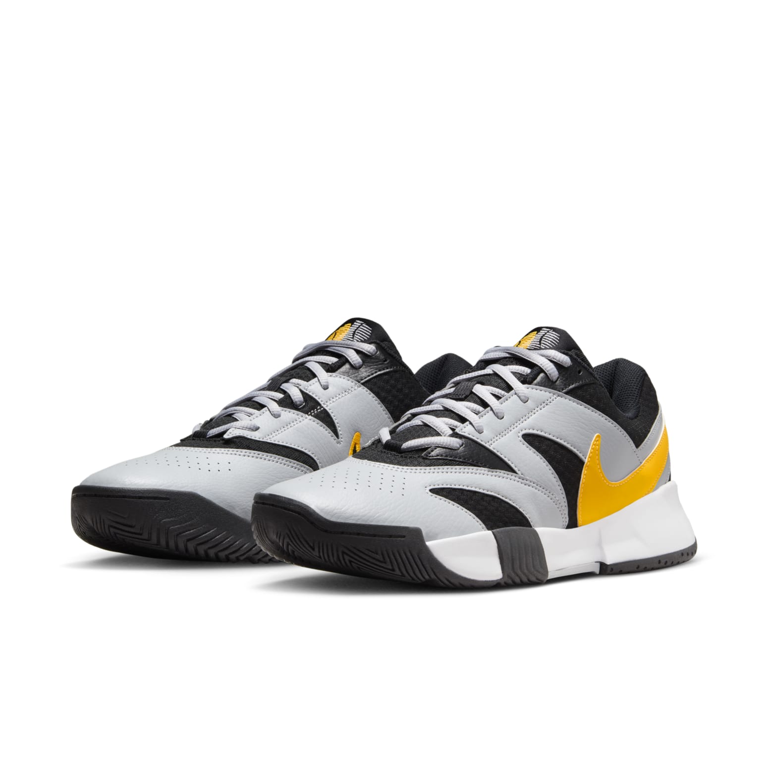 NikeCourt Lite 4 'Black Wolf Grey Orange' FD6574-005