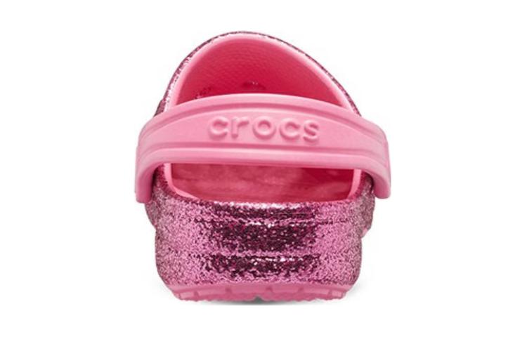 (GS) Crocs Baya Glitter Clog 'Pink' 207014-669