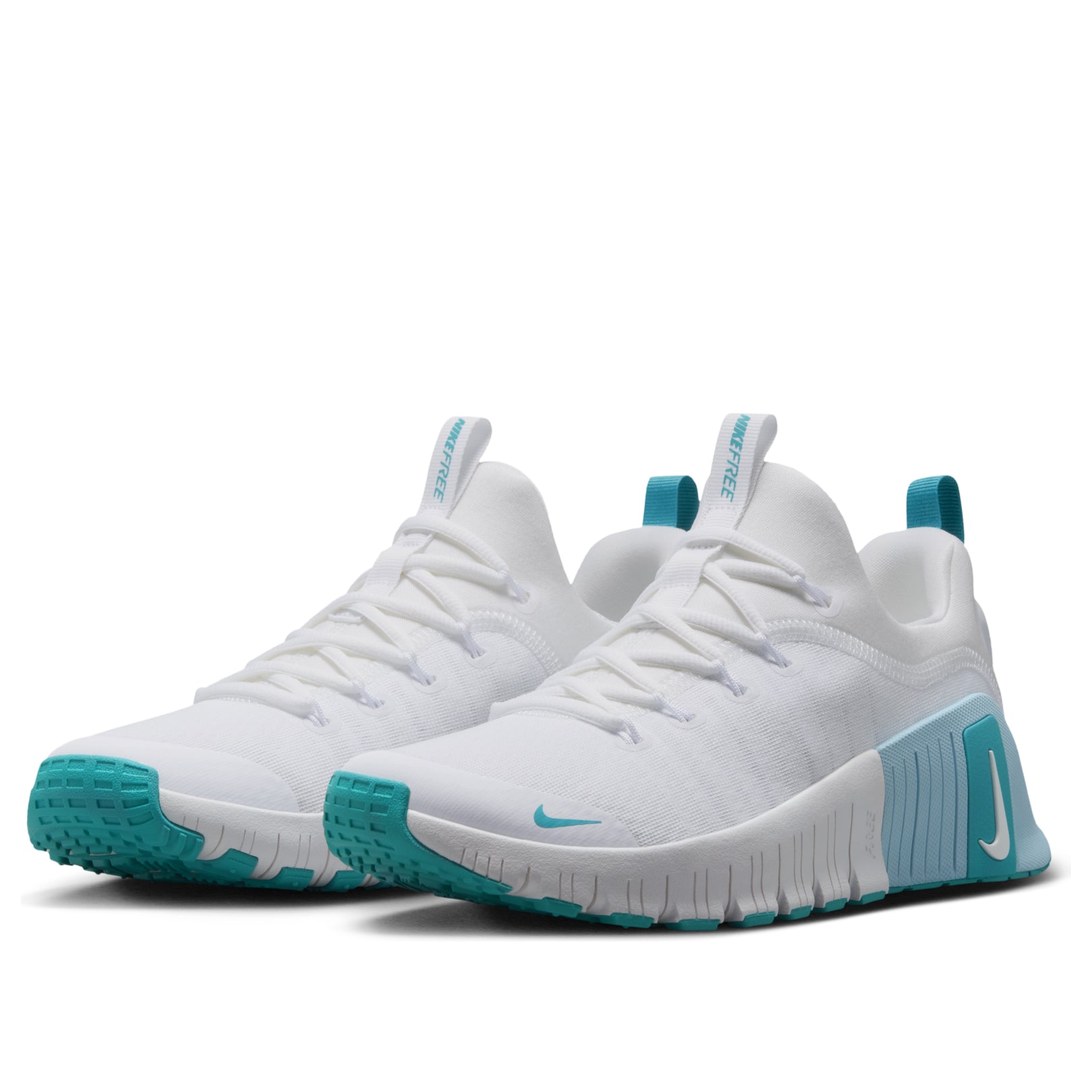 (WMNS) Nike Free Metcon 6 'White Glacier Blue Dusty Cactus' FJ7126-107