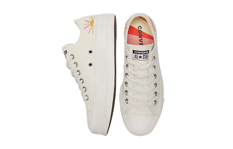 (WMNS) Converse Chuck Taylor All Star Platform Low 'Summer Spirit - Sun and Rainbow' 571924C