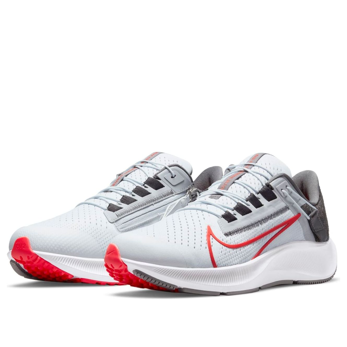 Nike Air Zoom Pegasus 38 FlyEase 'Pure Platinum Chile Red' DA6674-003