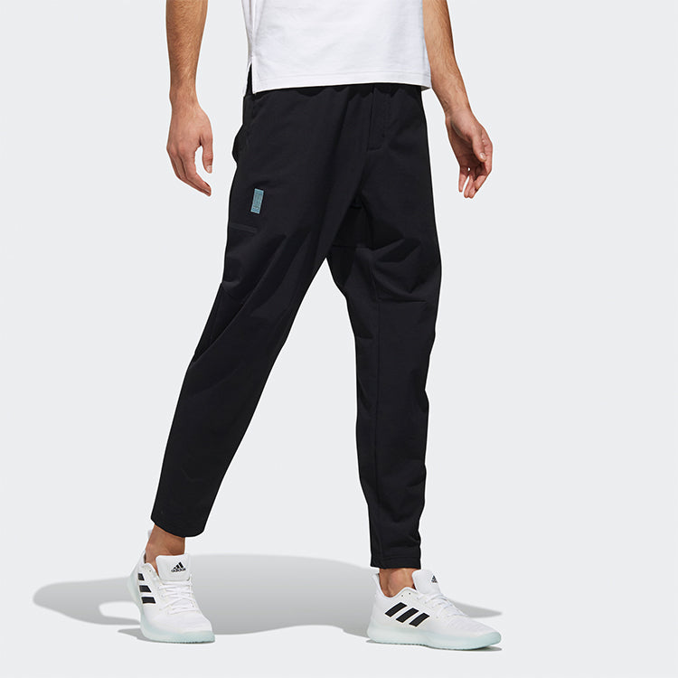 adidas WJ PNT WV Warm Casual Sports Cone Long Pants Black FM9366