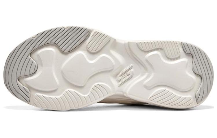 (WMNS) Skechers Bobs Bamina 2 'White Grey' 117363-OWGR