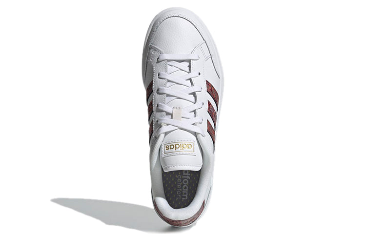(WMNS) adidas Neo Grand Court SE 'White Red' GX8132
