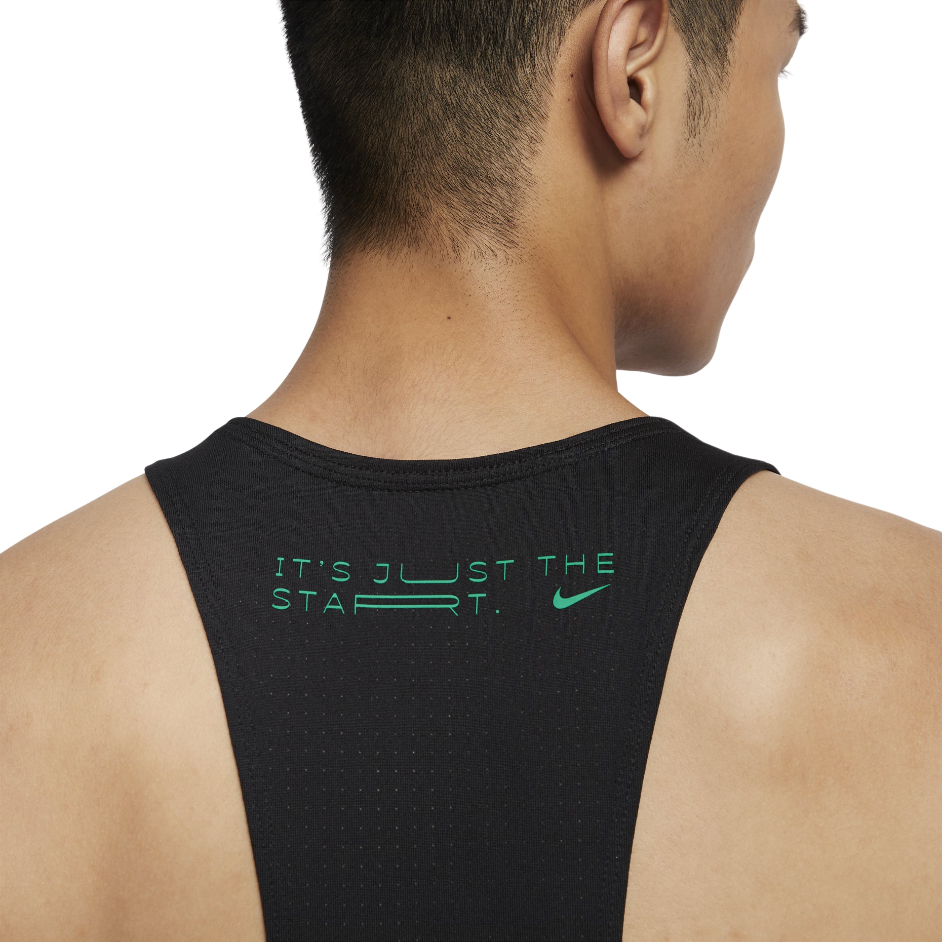 Nike Fast Dri-FIT Running Singlet Asia Sizing 'Kipchoge-Black' FV9611-010