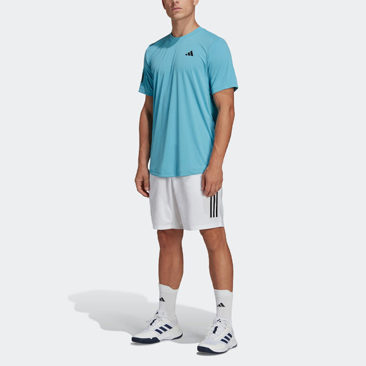adidas Club 3-Stripes Tennis Shorts Asia Sizing 'White Black' HS3251