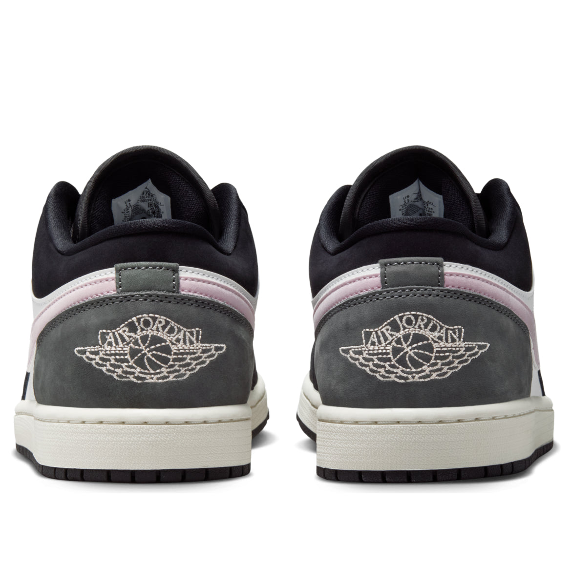Air Jordan 1 Low SE 'Black Iced Carmine Iron Grey' II3788-003