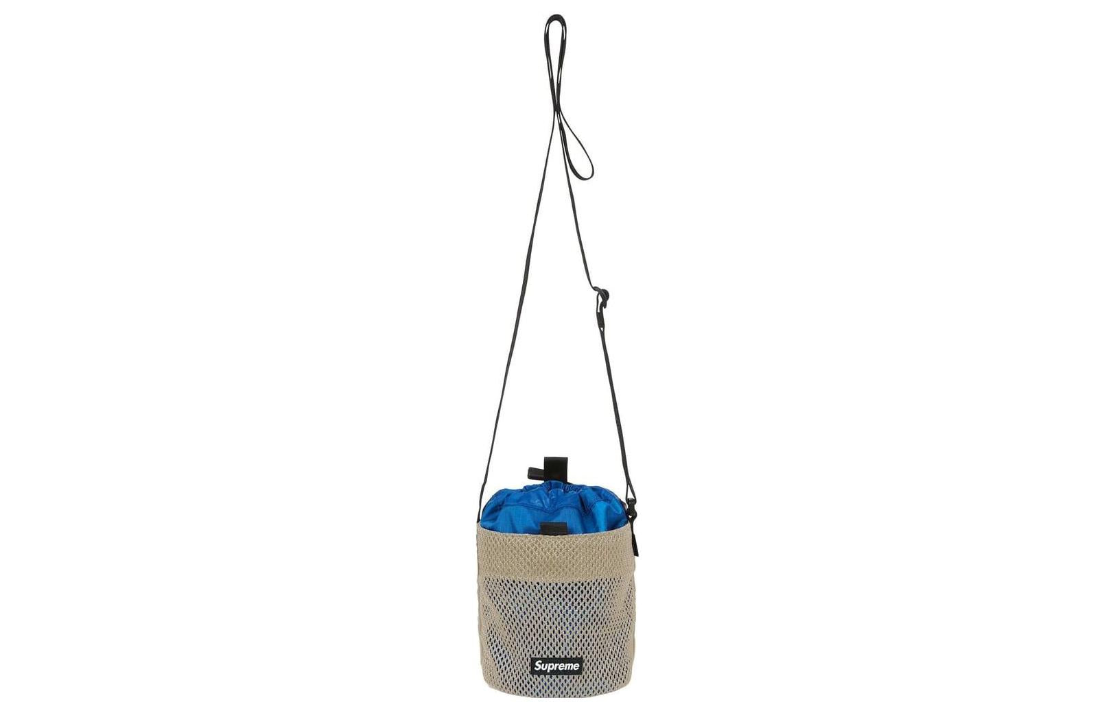 Supreme FW23 Small Cinch Pouch 'Blue' SUP-FW23-0824