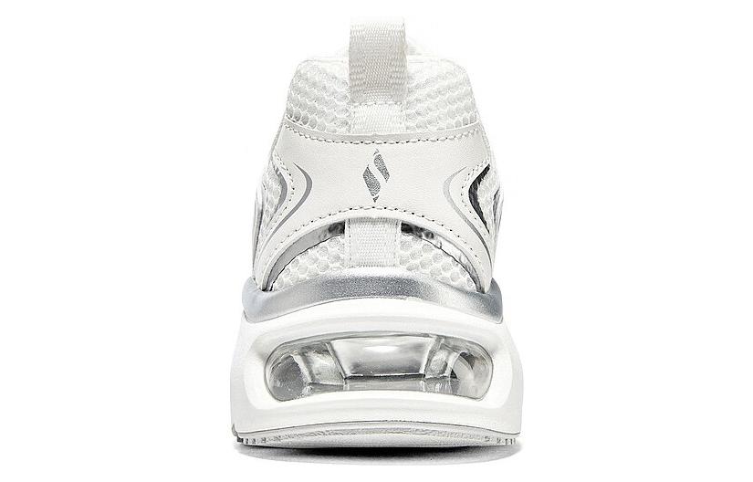 (WMNS) Skechers Tres-Air Uno Vision-airy 'White Silver' 177425-WSL