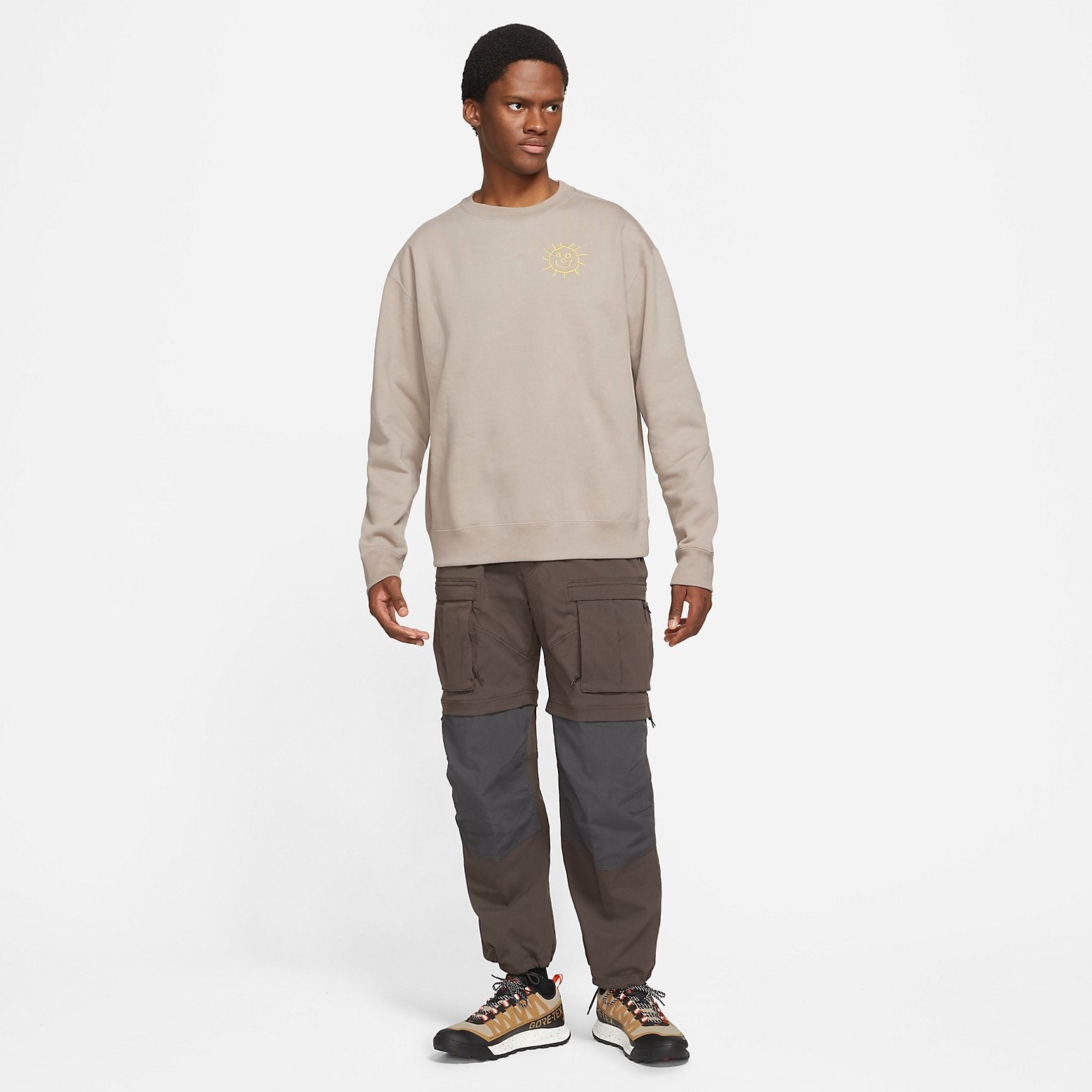 Nike ACG Sunshine Crew Sweatshirt 'Moon Fossil' DJ1296-087