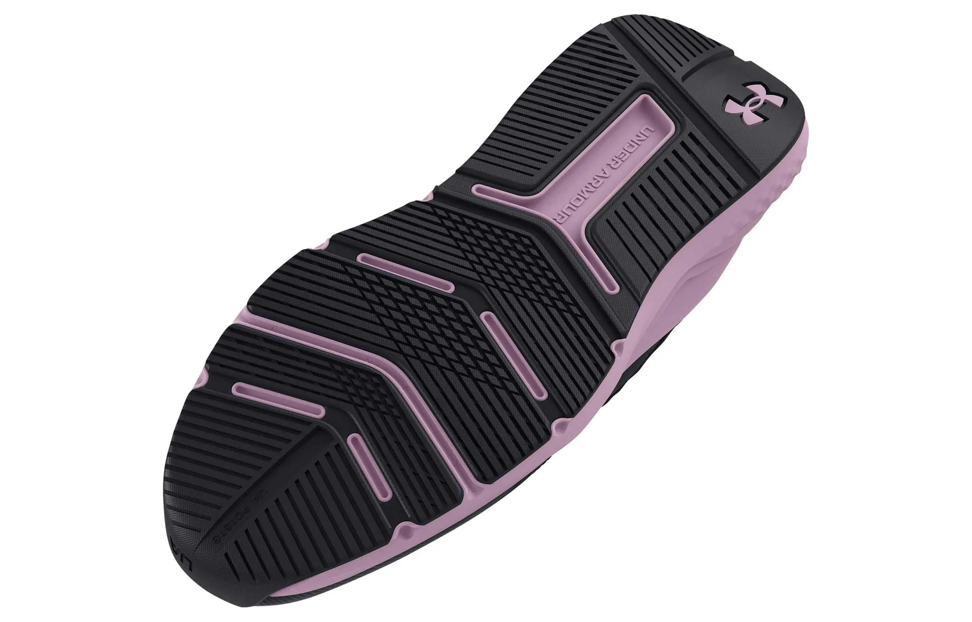(WMNS) Under Armour Charged Commit 4 'Black Purple Ace' 3026728-003