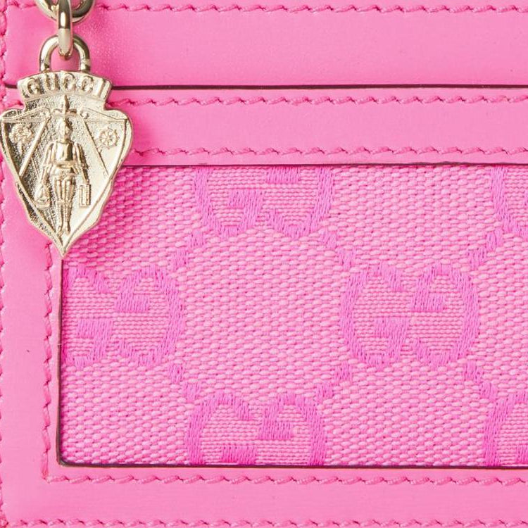 (WMNS) Gucci Luce Card Case Wallet 'Pink' 790033-FADHY-8562