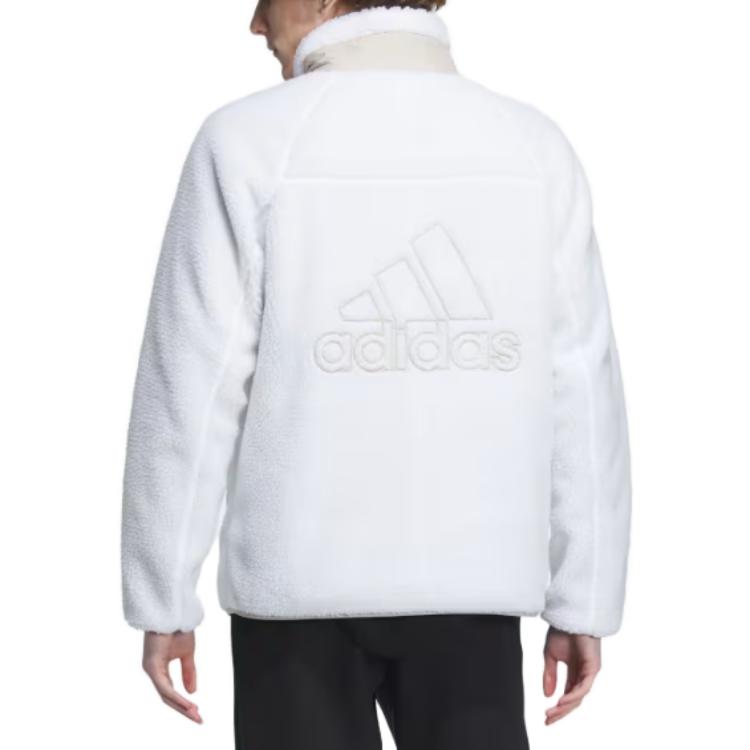 adidas Sherpa Reversible Padded Jacket 'White Beige' IT8710
