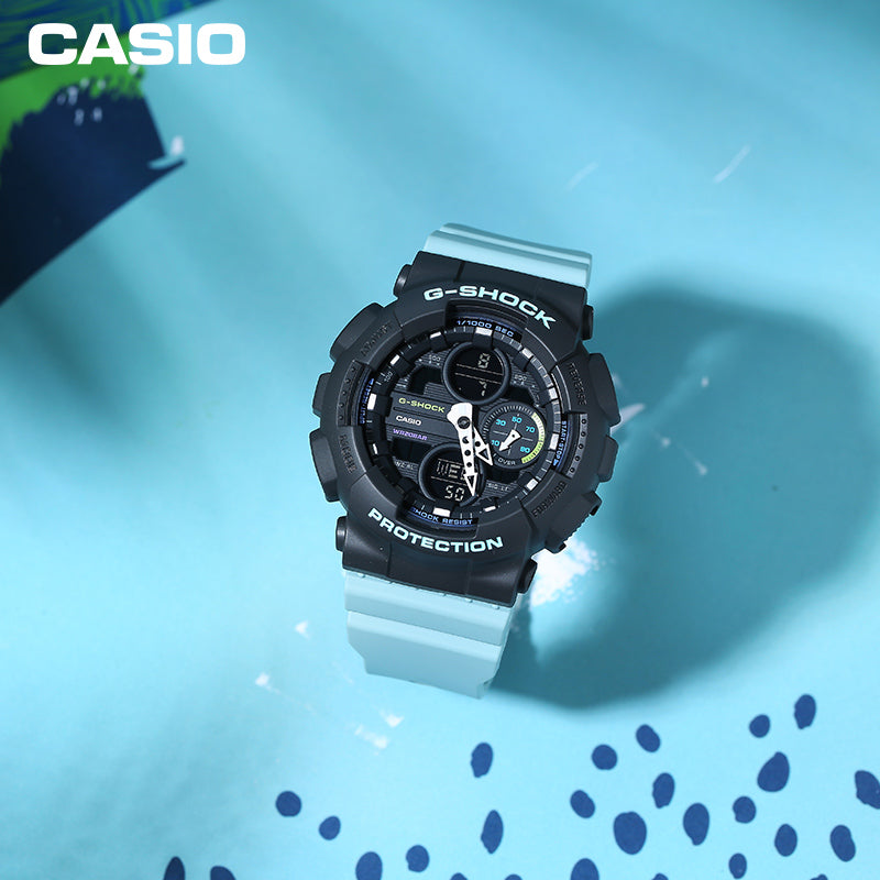 CASIO G-Shock Analog-Digital 'Blue' GMA-S140-2APR