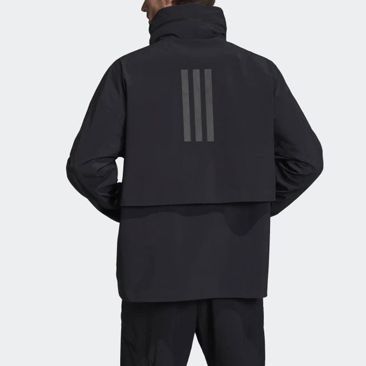 adidas Men's Myshelter Jacket Zipper Jacket Black DZ1413