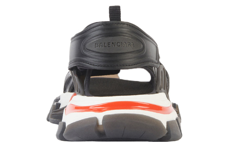 (WMNS) Balenciaga Track 2.0 Sandals 'Black Red' 655948W2CC31096