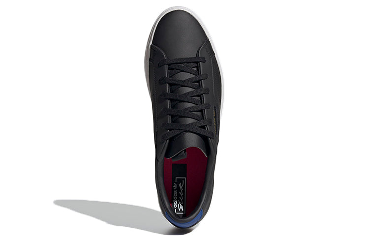 (WMNS) adidas originals Sleek 'Black Red Blue' FW2457