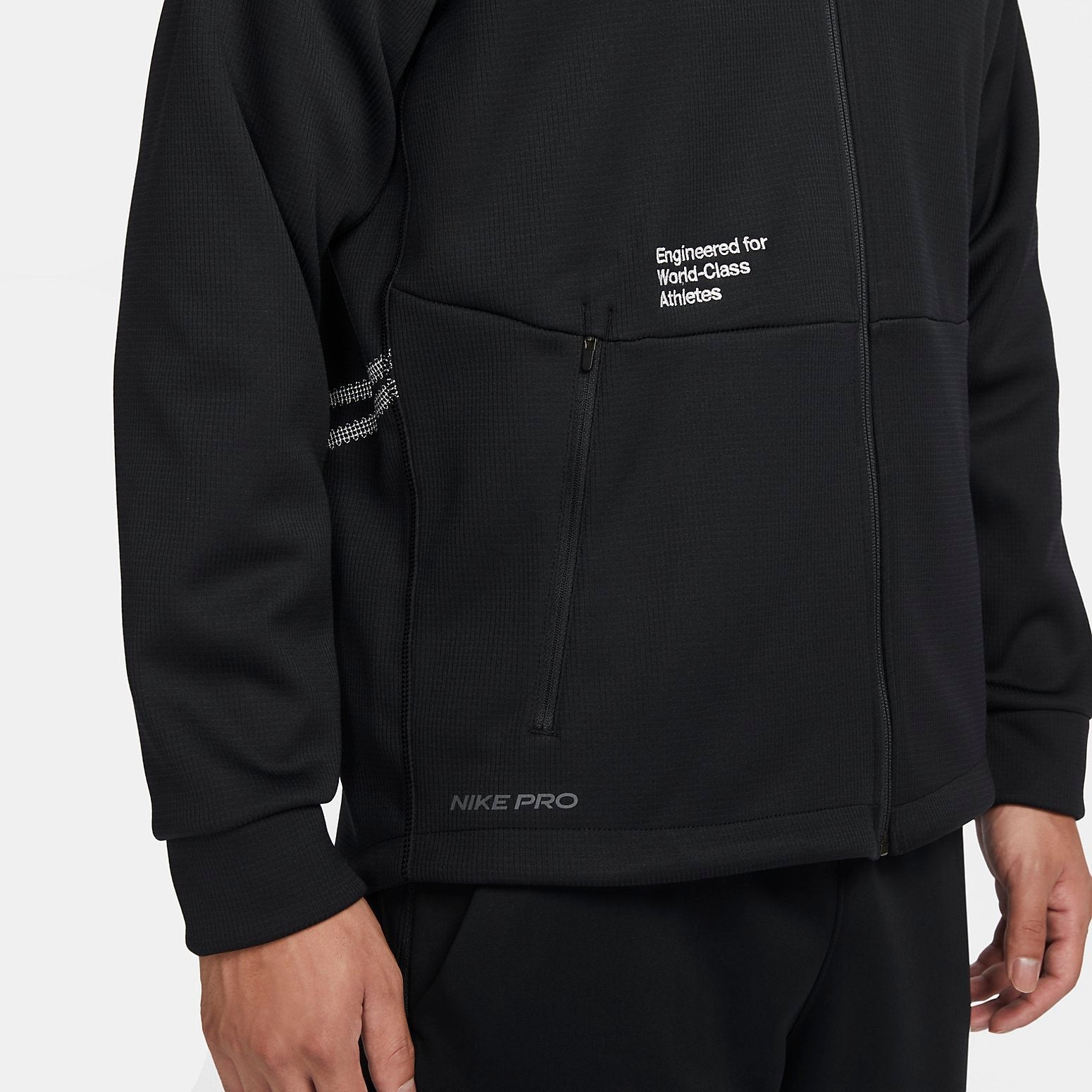 Nike Pro Therma-FIT Full-Zip Hooded Jacket 'Black' FV8459-010