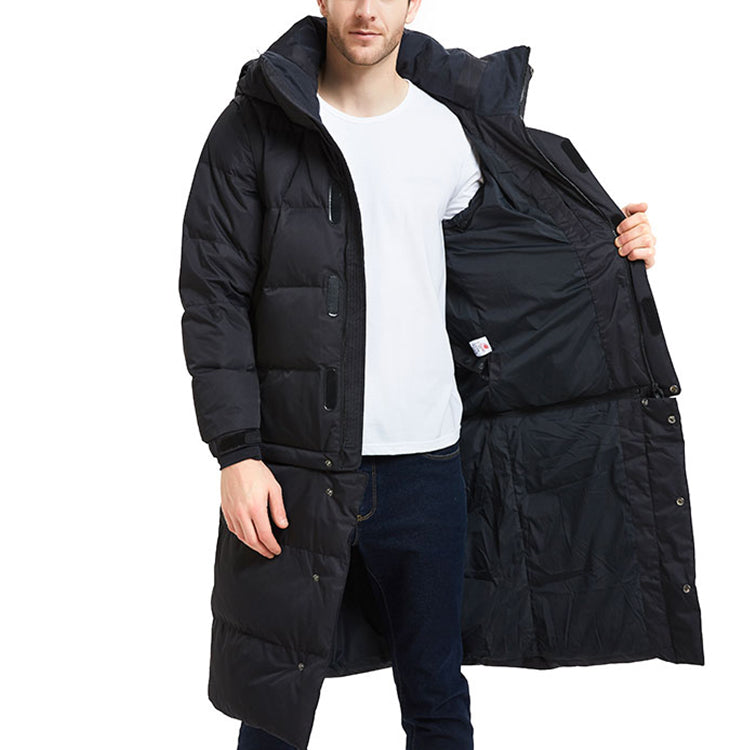 New Balance Lifestyle Long Down Parka Asia Sizing 'Black' NP846041-BK