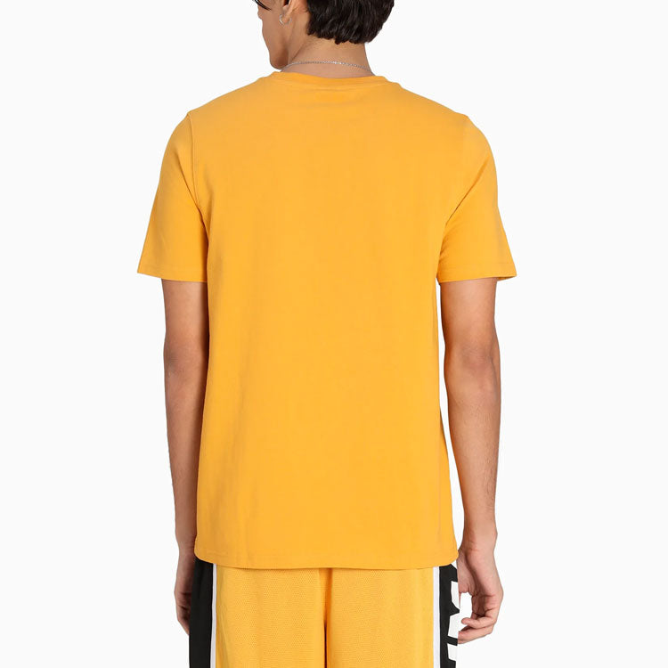PUMA 4th Quarter Short Sleeve T-Shirt 'Yellow' 532361-06