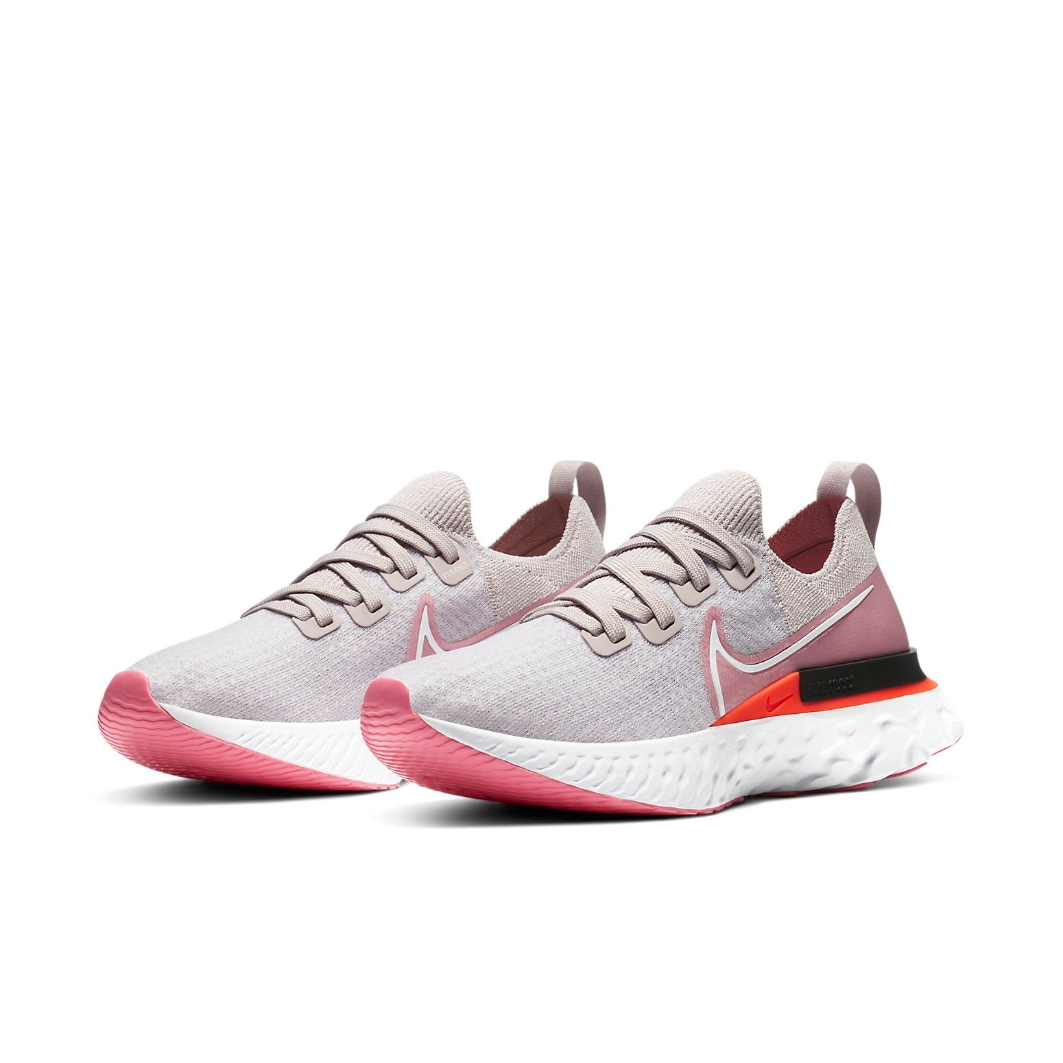 (WMNS) Nike React Infinity Run Flyknit 'Grey Pink' CD4372-502