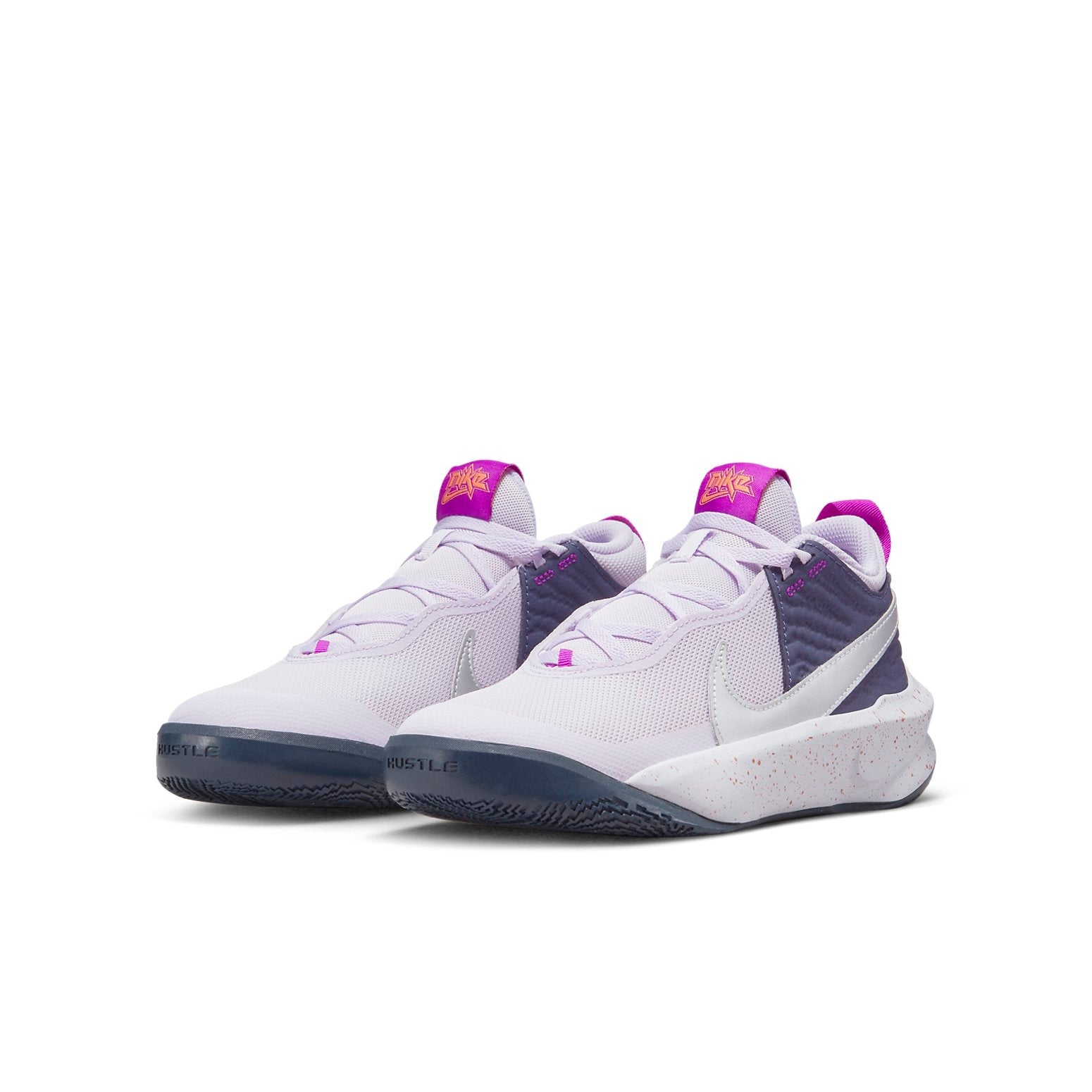(GS) Nike Team Hustle D10 SE 'Barely Grape' DQ8375-500