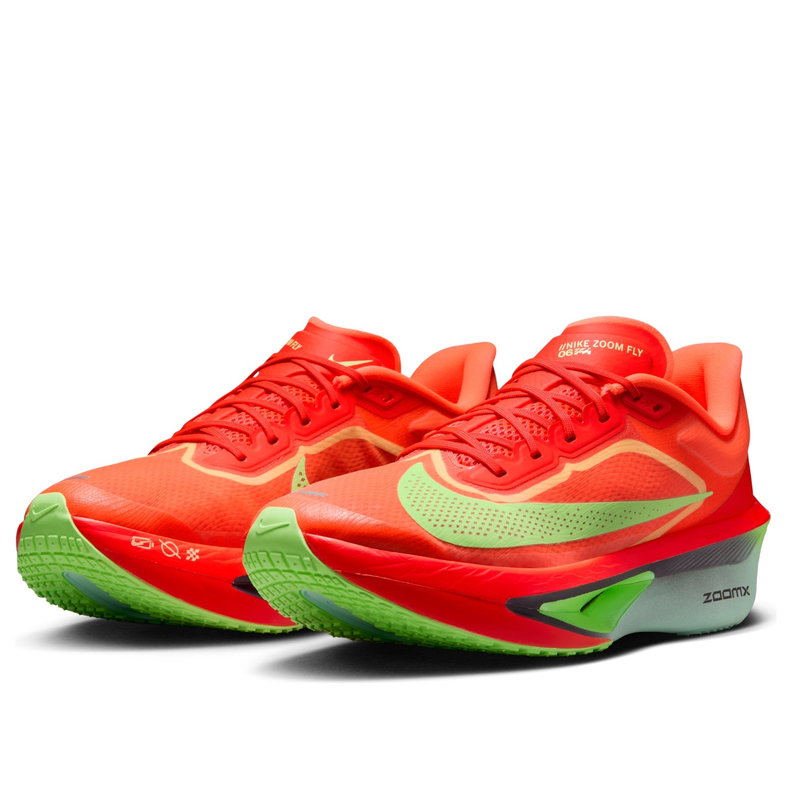 Nike Zoom Fly 6 'Bright Crimson Lime Blast Mint Foam Cave Purple' FN8454-601