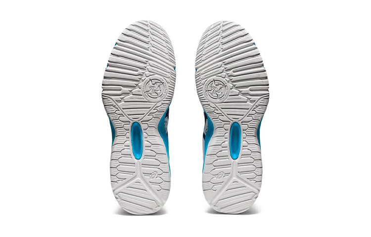 (GS) ASICS Dunkshot MB 9 White/Blue 1064A006-106