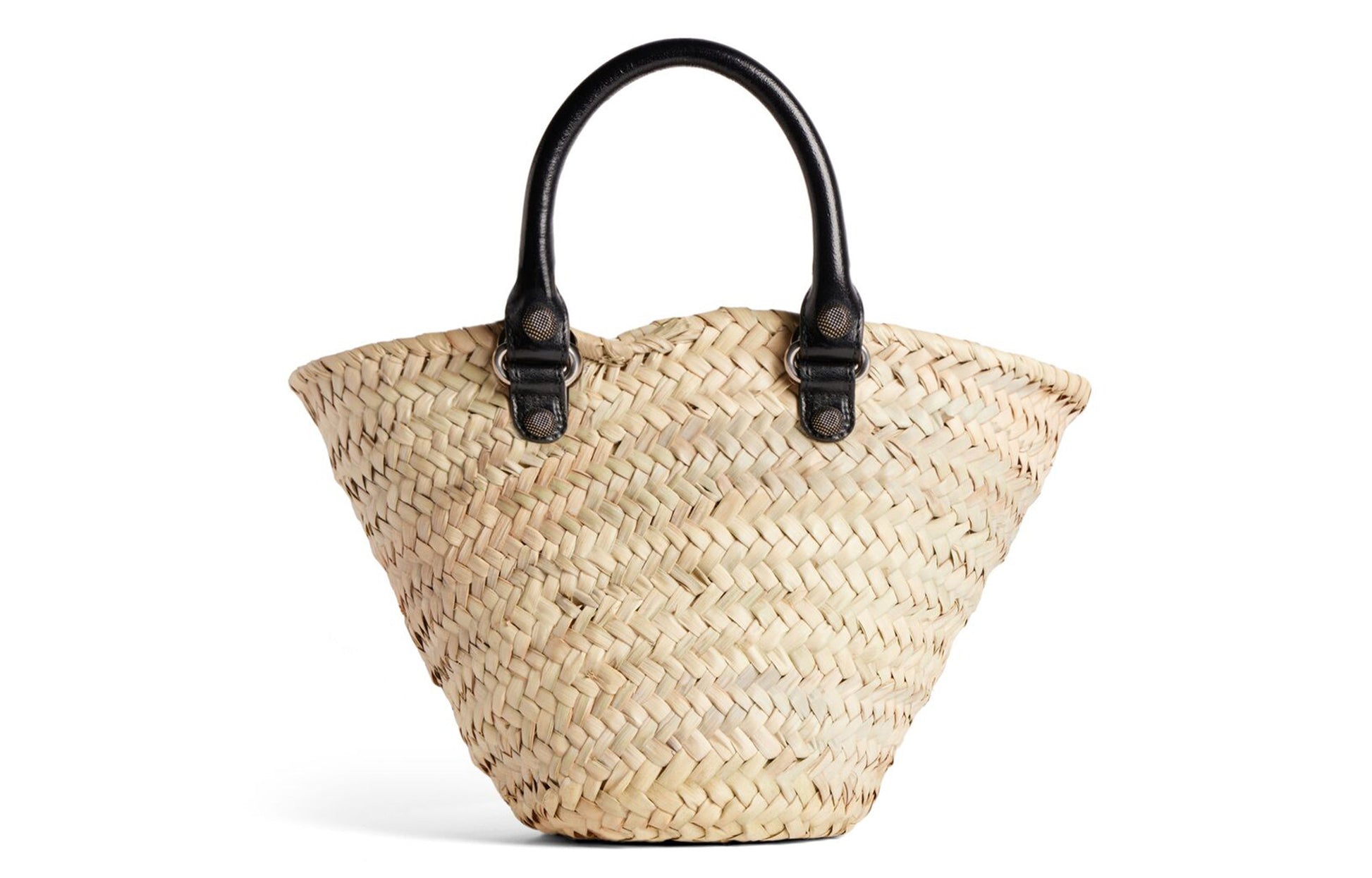 (WMNS) Balenciaga Le Cagole Small Basket 'Beige Black' 7710652AAVE9260