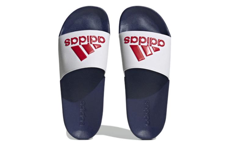 adidas Adilette Shower Slide 'White Victory Blue' HQ6885