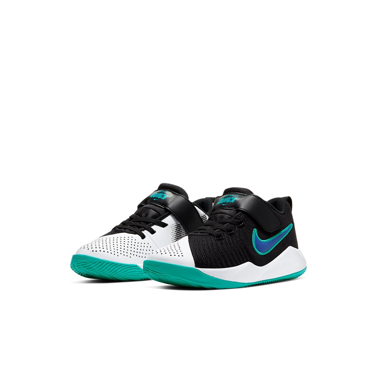(PS) Nike Team Hustle Quick 9 'Black Oracle Aqua' AT5299-009