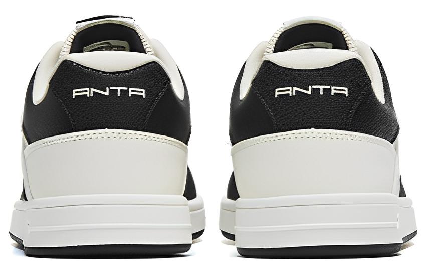ANTA Street Naughty Low-Top Sneakers 'White Black' 912318016-2