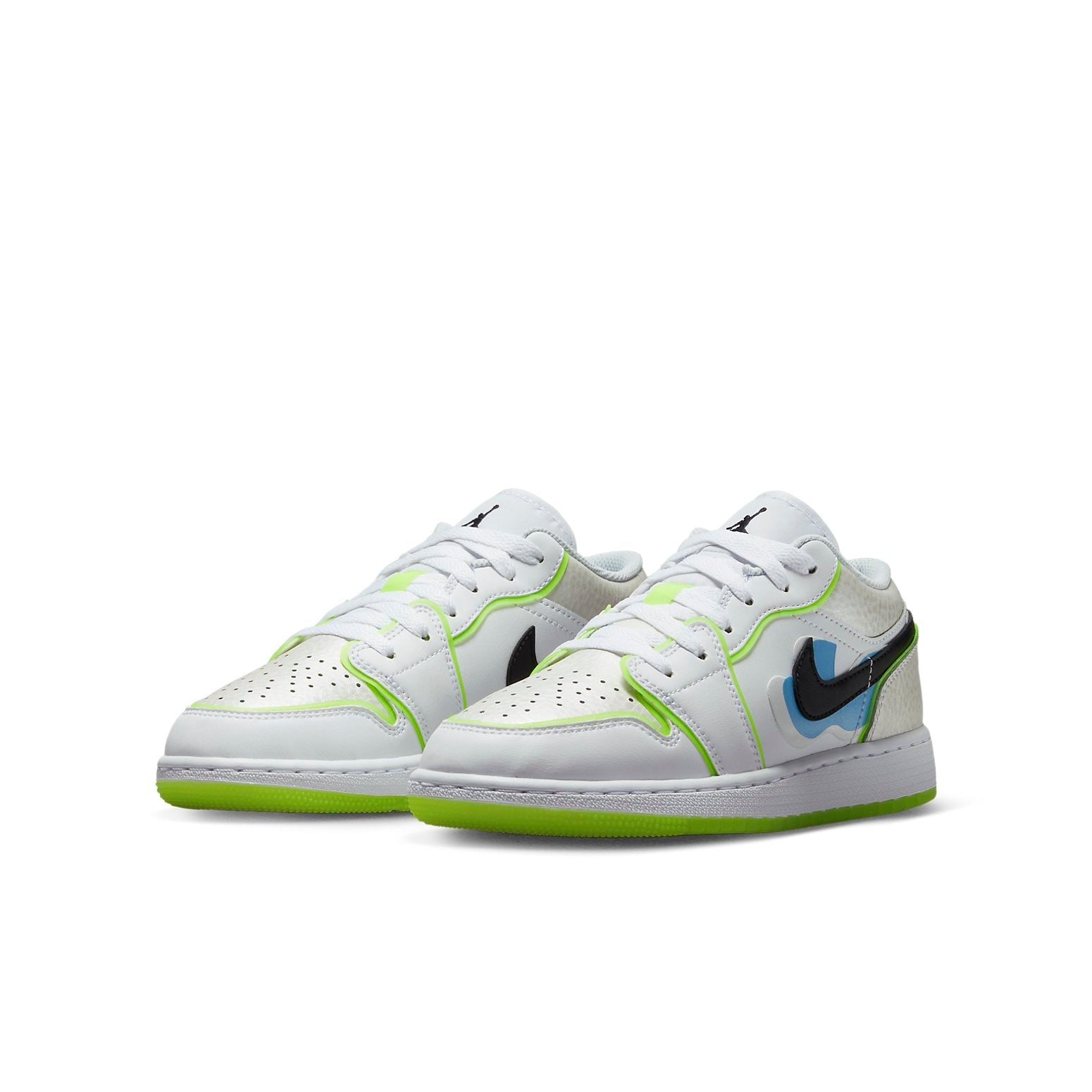 (GS) Air Jordan 1 Low 'Warped Swoosh' DV1324-117