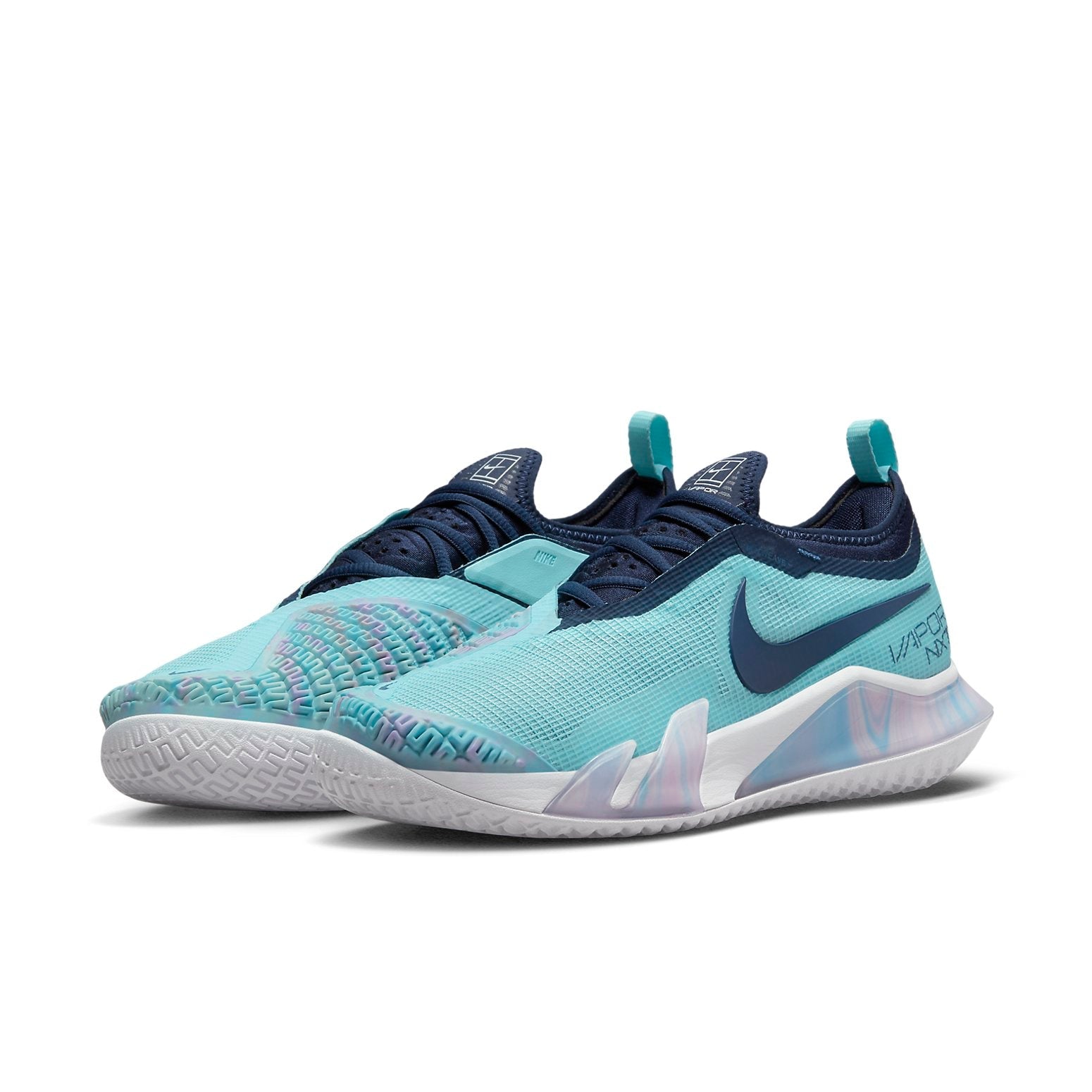 (WMNS) Nike Court React Vapor NXT 'Glacier Ice Midnight Navy' CV0742-402