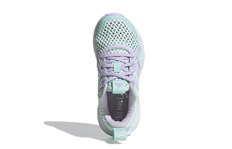 (GS) adidas Summer.Rdy x adidas Fortarun J 'Green Purple White' EG9513