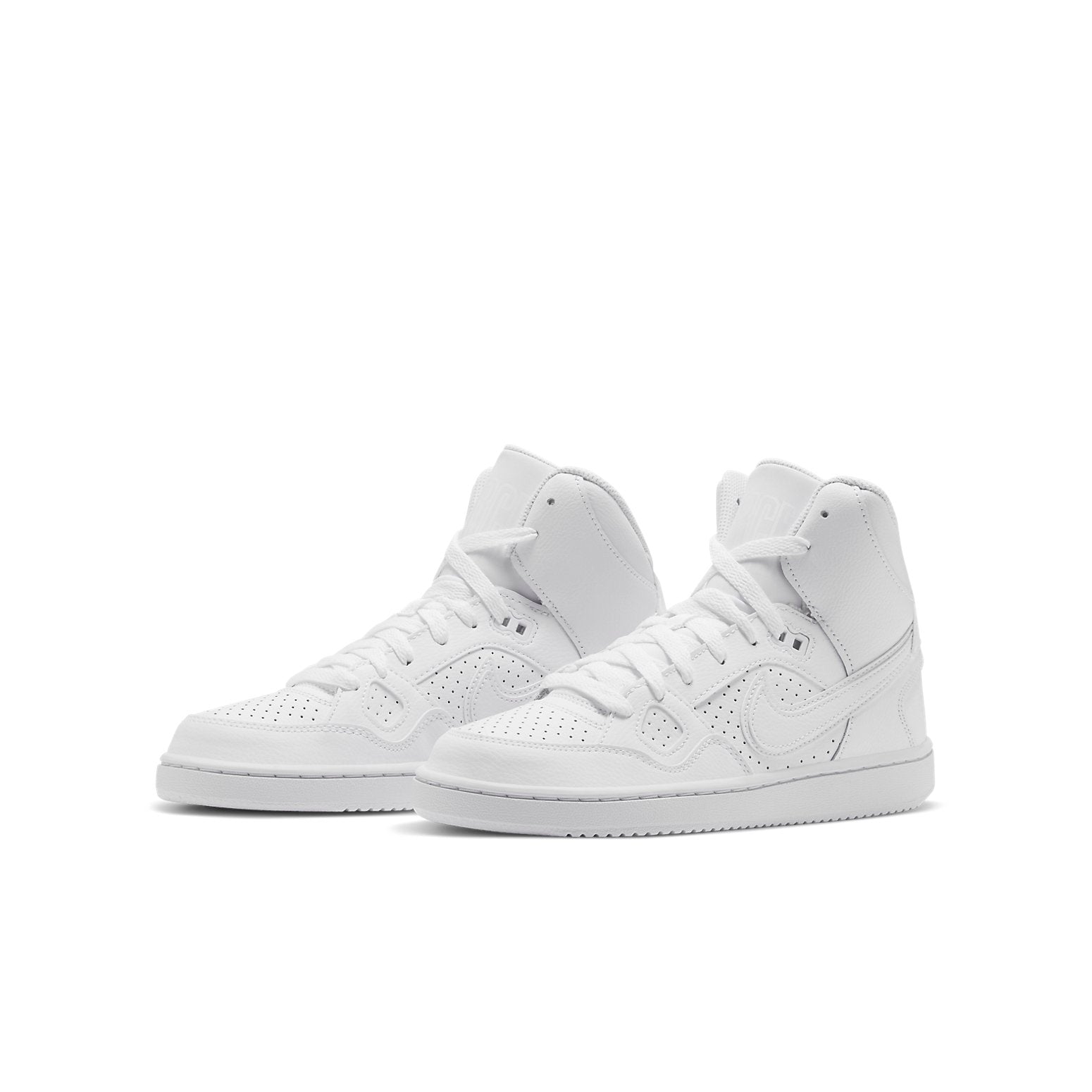 (GS) Nike Son of Force Mid 'Triple White' 615158-109