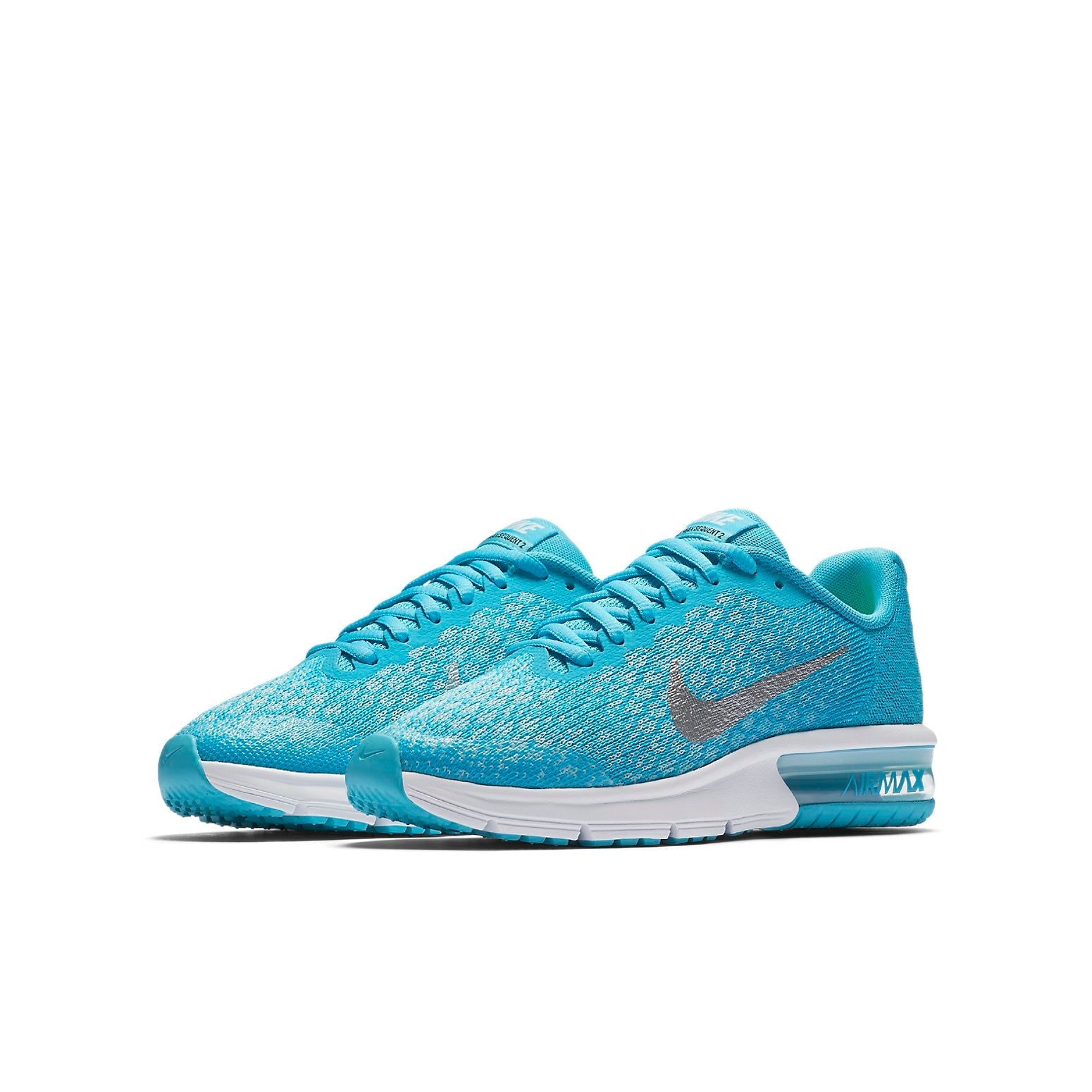 (GS) Nike Air Max Sequent 2 'Blue White' 869994-401