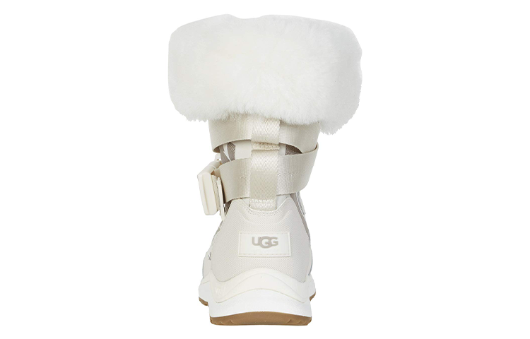 (WMNS) UGG Snow Boots 'White' 9249682-WHT