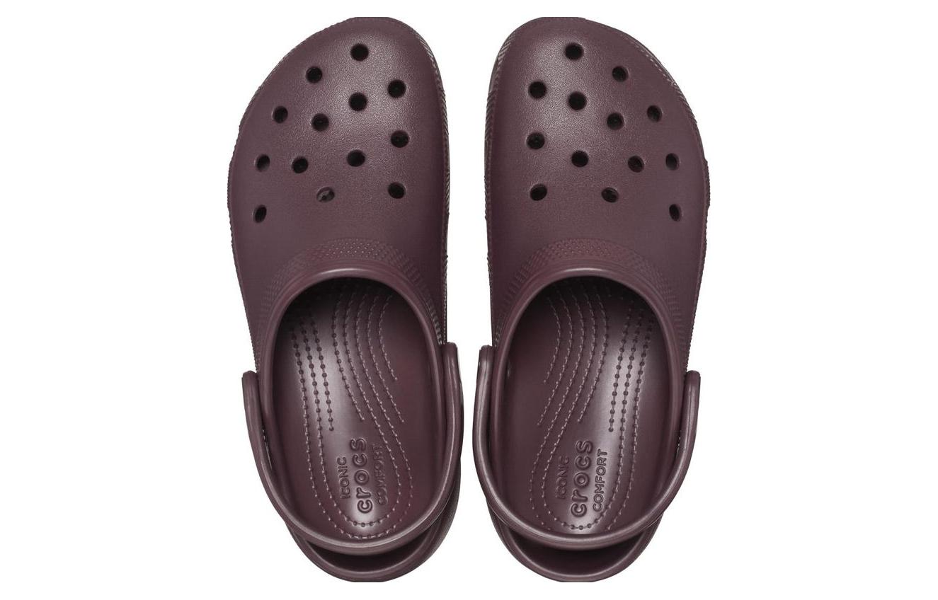 (WMNS) Crocs Classic Platform Clogs 'Dark Cherry' 206750-6WD