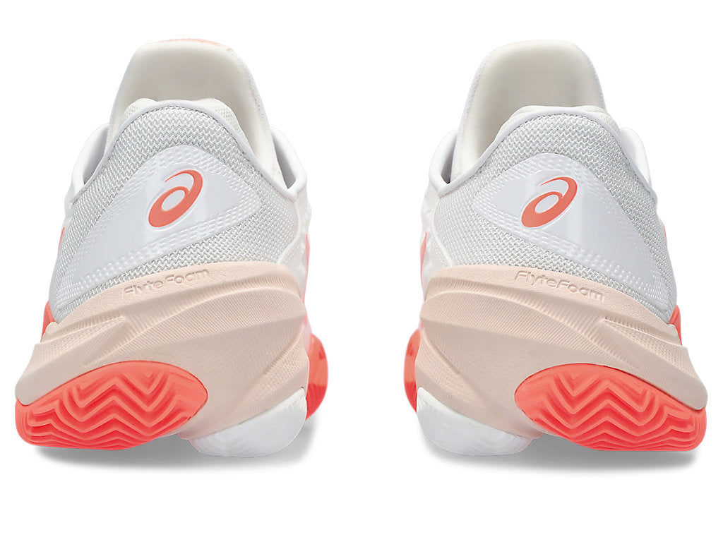 (WMNS) ASICS Court FF 3 Clay 'White Sun Coral' 1042A221-103