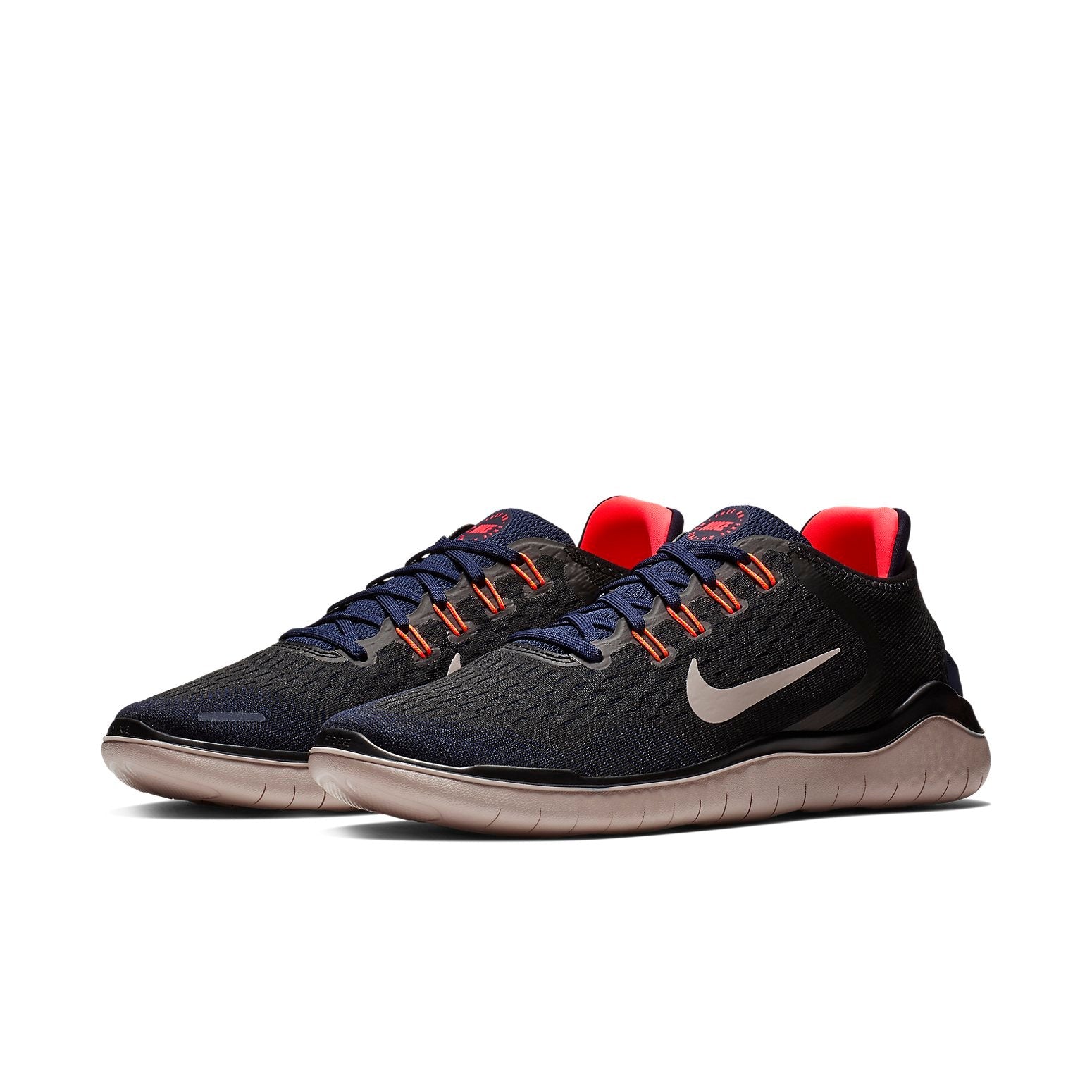 Nike Free RN 2018 'Blackened Blue Crimson' 942836-010