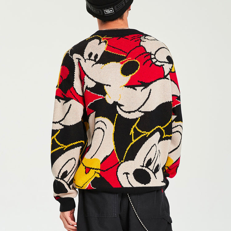Li-Ning x Disney Graphic Crew Neck Sweater 'Multi-Color' AMBR002-1