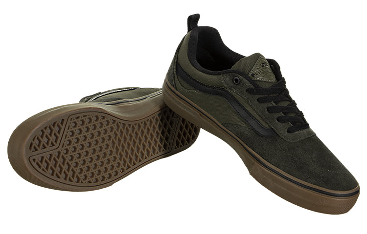 Vans Kyle Walker Pro Low Tops Casual Skateboarding Shoes Unisex Green VN0A2XSGSXA