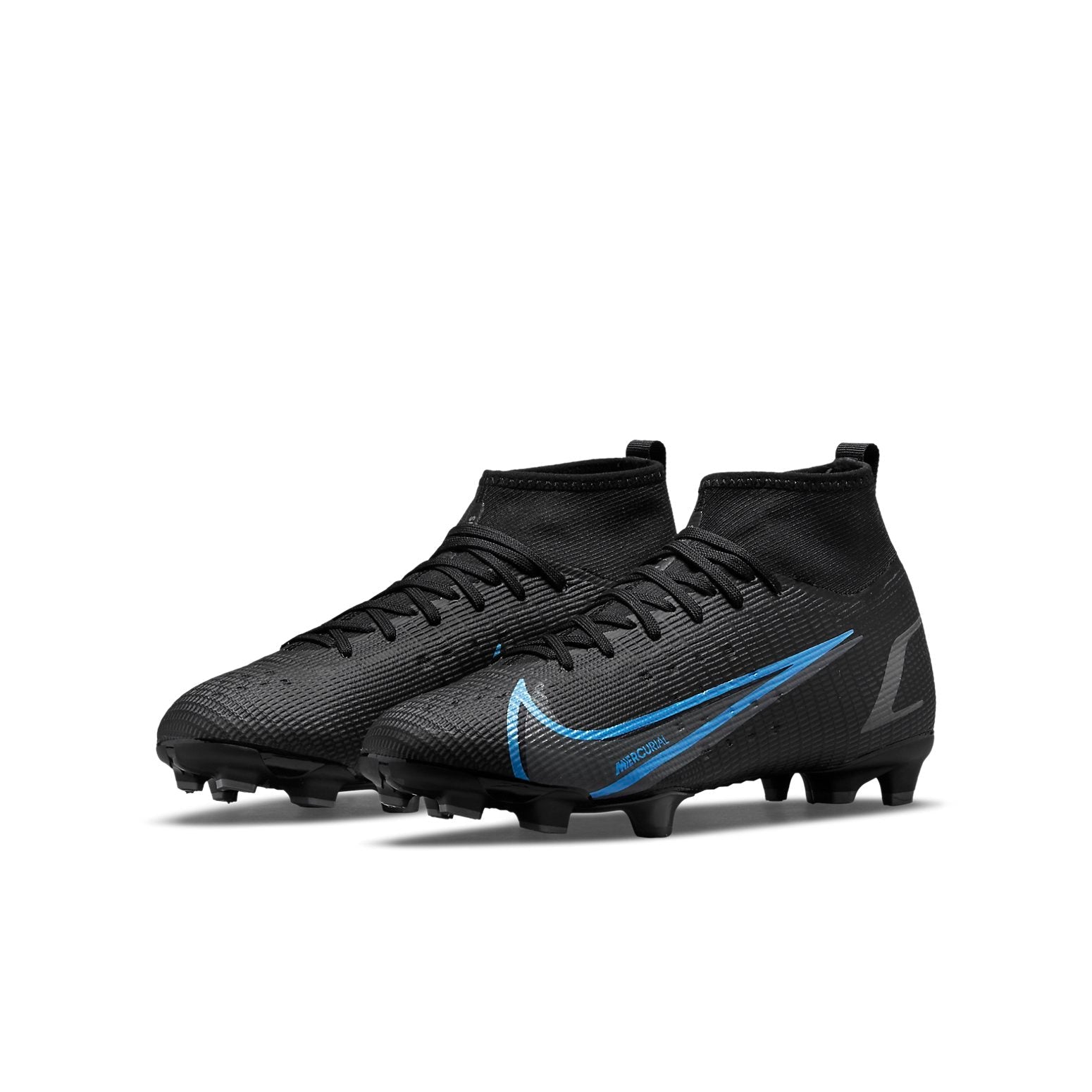 (GS) Nike Mercurial Superfly 8 Pro FG 'Black Photo Blue' CV0804-004