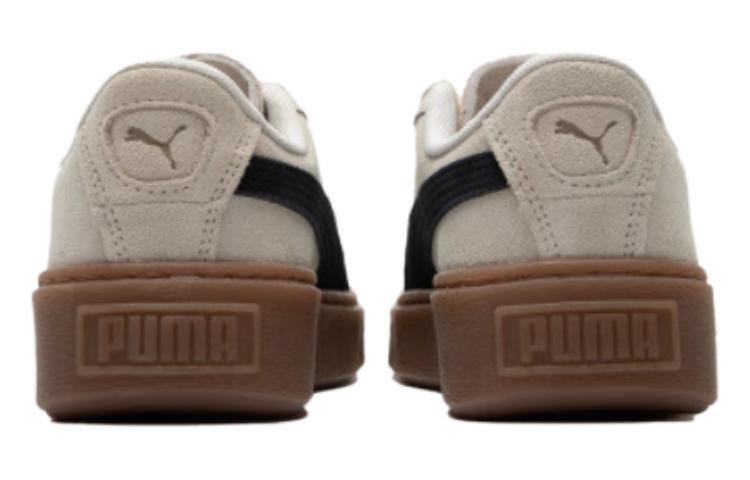 (WMNS) PUMA Suede Platform Shoes 'Beige Brown' 397233-02
