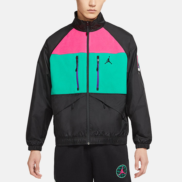 Air Jordan Winter Utility Athleisure Casual Sports Jacket Black CT3380-010