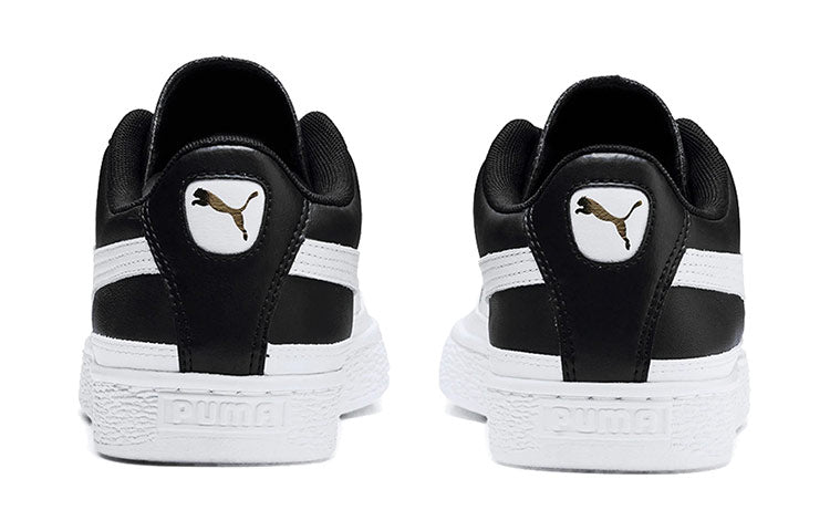 (WMNS) PUMA Basket Skate Black/White 369175-01