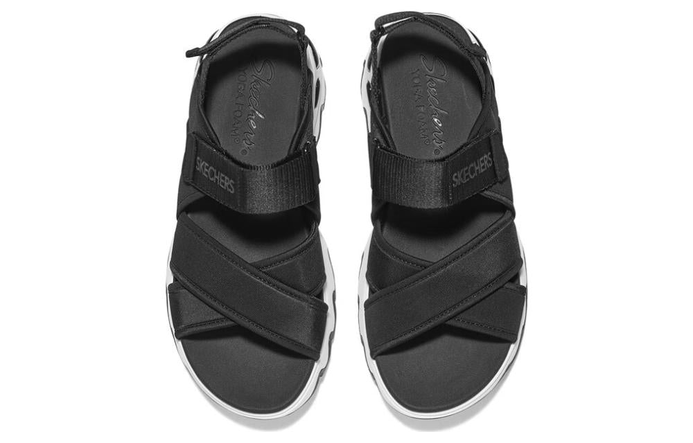 (WMNS) Skechers Big Lug 'Black White' 119710-BLK